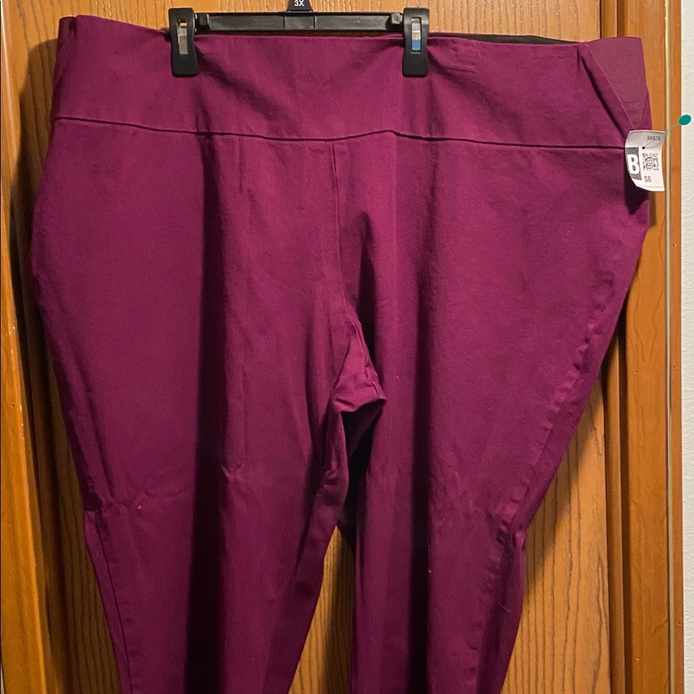 Denim 24/7 wide leg plus size pants